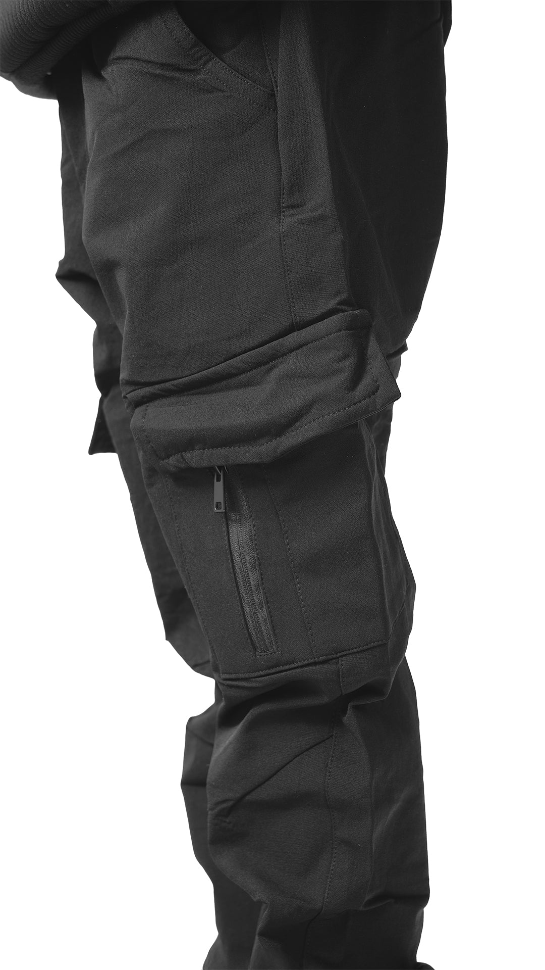 Pantalon Cargo Noir - Confort et Style Urbain