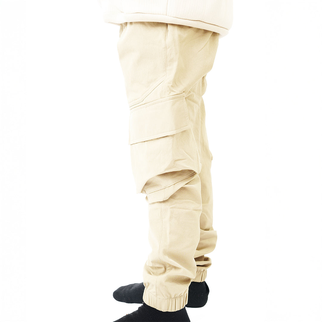 Pantalon Cargo Beige